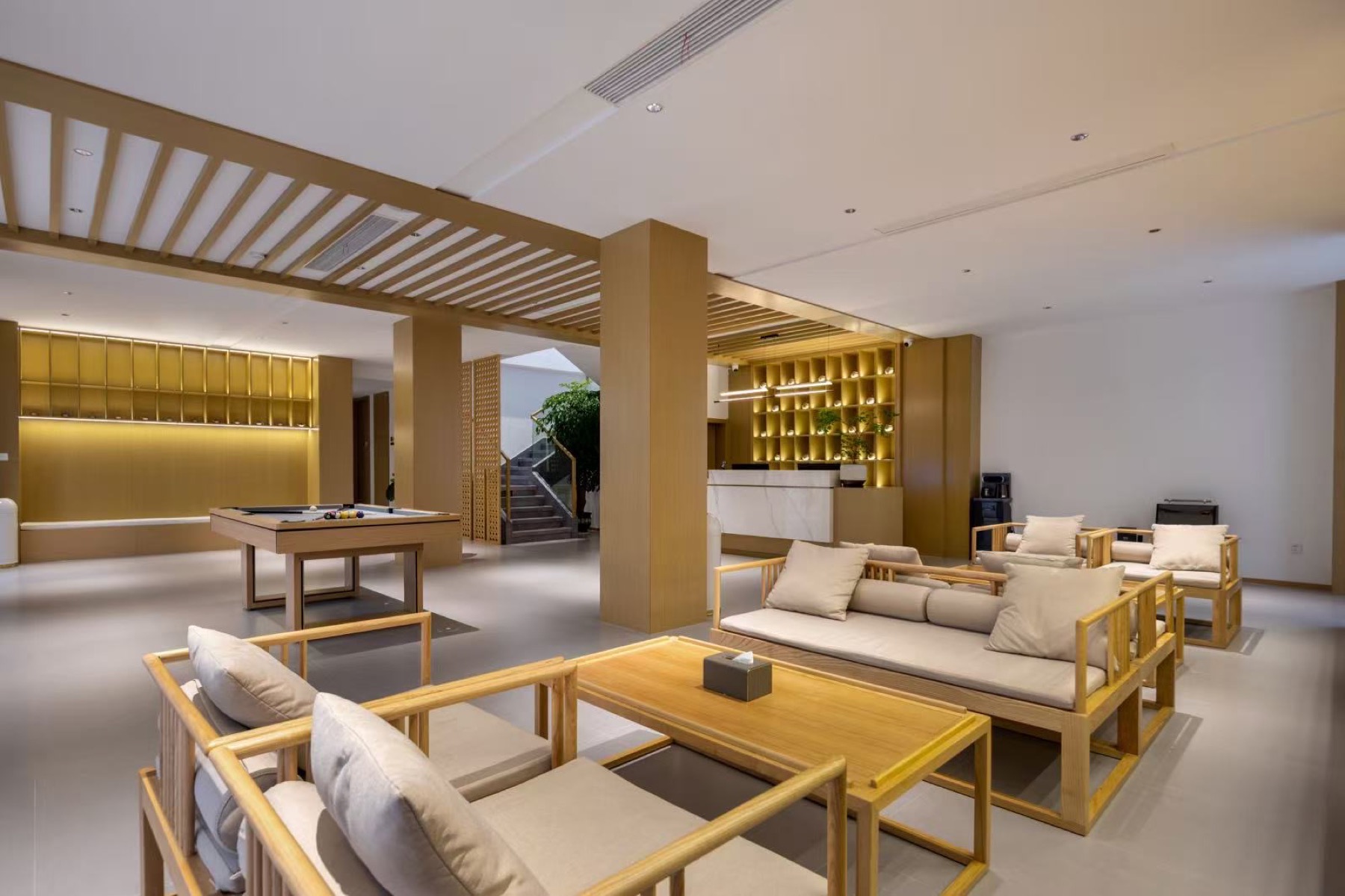 聆湖兰庭BigTree酒店休闲公区